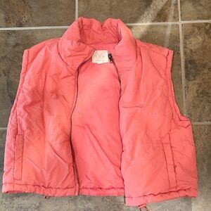 Dry Goods Pink Puffer Vest